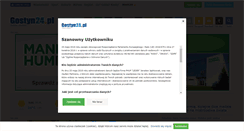 Desktop Screenshot of gostyn24.pl