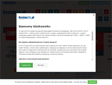 Tablet Screenshot of gostyn24.pl
